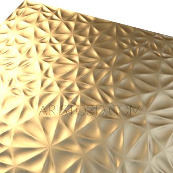 Geometrical panel (PGM_0019) 3D model for CNC machine